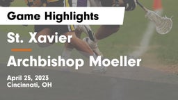 St. Xavier  vs Archbishop Moeller  Game Highlights - April 25, 2023