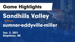 Sandhills Valley vs sumner-eddyville-miller Game Highlights - Jan. 2, 2021
