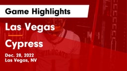 Las Vegas  vs Cypress  Game Highlights - Dec. 28, 2022