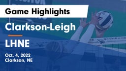 Clarkson-Leigh  vs LHNE Game Highlights - Oct. 4, 2022