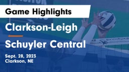 Clarkson-Leigh  vs Schuyler Central  Game Highlights - Sept. 28, 2023