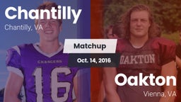 Matchup: Chantilly High vs. Oakton  2016