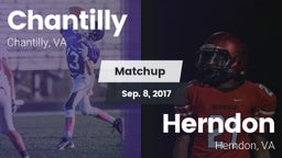 Matchup: Chantilly High vs. Herndon  2017