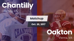 Matchup: Chantilly High vs. Oakton  2017