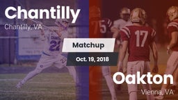 Matchup: Chantilly High vs. Oakton  2018