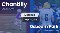 Matchup: Chantilly High vs. Osbourn Park  2019