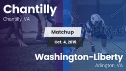 Matchup: Chantilly High vs. Washington-Liberty  2019