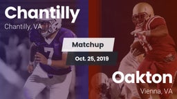 Matchup: Chantilly High vs. Oakton  2019