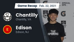 Recap: Chantilly  vs. Edison  2021