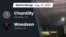 Recap: Chantilly  vs. Woodson  2023