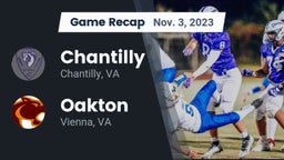 Recap: Chantilly  vs. Oakton  2023