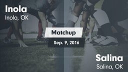 Matchup: Inola  vs. Salina  2016