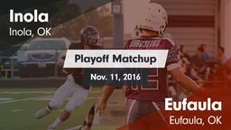 Matchup: Inola  vs. Eufaula  2016