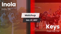 Matchup: Inola  vs. Keys  2017