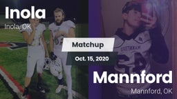 Matchup: Inola  vs. Mannford  2020