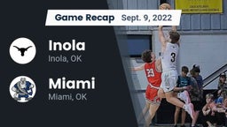 Recap: Inola  vs. Miami  2022