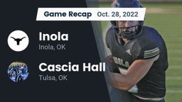 Recap: Inola  vs. Cascia Hall  2022