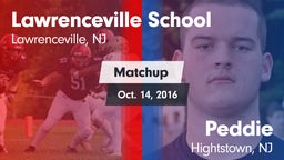 Matchup: Lawrenceville vs. Peddie  2016