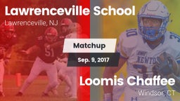 Matchup: Lawrenceville vs. Loomis Chaffee 2017