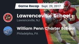 Recap: Lawrenceville School vs. William Penn Charter School 2017