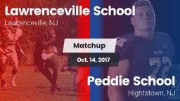 Matchup: Lawrenceville vs. Peddie School 2017