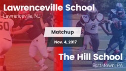 Matchup: Lawrenceville vs. The Hill School 2017