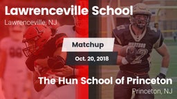 Matchup: Lawrenceville vs. The Hun School of Princeton 2018