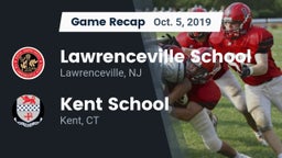 Recap: Lawrenceville School vs. Kent School  2019