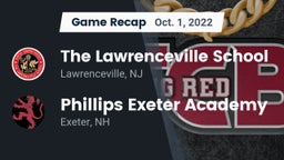 Recap: The Lawrenceville School vs. Phillips Exeter Academy  2022