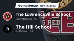 Recap: The Lawrenceville School vs. The Hill School 2022