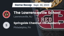 Recap: The Lawrenceville School vs. Springside Chestnut Hill Academy  2023