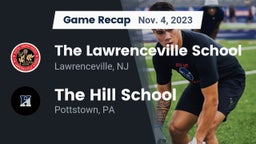 Recap: The Lawrenceville School vs. The Hill School 2023