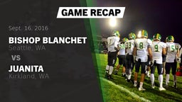 Recap: Bishop Blanchet  vs. Juanita  2016