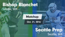 Matchup: Bishop Blanchet vs. Seattle Prep 2016