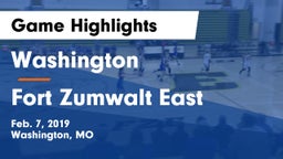 Washington  vs Fort Zumwalt East  Game Highlights - Feb. 7, 2019