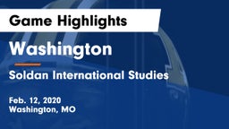 Washington  vs Soldan International Studies  Game Highlights - Feb. 12, 2020