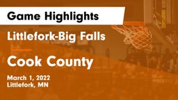 Littlefork-Big Falls  vs Cook County  Game Highlights - March 1, 2022