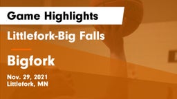 Littlefork-Big Falls  vs Bigfork  Game Highlights - Nov. 29, 2021
