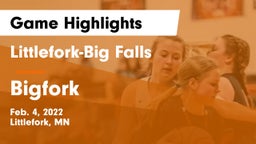 Littlefork-Big Falls  vs Bigfork  Game Highlights - Feb. 4, 2022