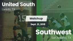 Matchup: United South High vs. Southwest  2018