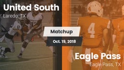 Matchup: United South High vs. Eagle Pass  2018