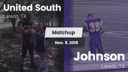 Matchup: United South High vs. Johnson  2018