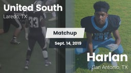 Matchup: United South High vs. Harlan  2019