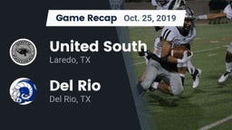 Recap: United South  vs. Del Rio  2019