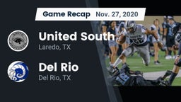 Recap: United South  vs. Del Rio  2020