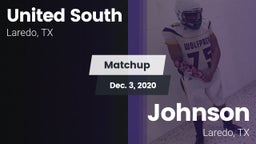 Matchup: United South High vs. Johnson  2020