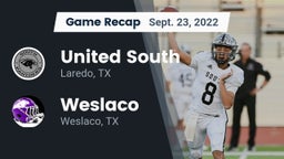 Recap: United South  vs. Weslaco  2022