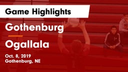 Gothenburg  vs Ogallala  Game Highlights - Oct. 8, 2019