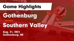 Gothenburg  vs Southern Valley  Game Highlights - Aug. 31, 2021