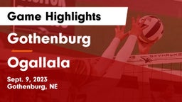 Gothenburg  vs Ogallala Game Highlights - Sept. 9, 2023